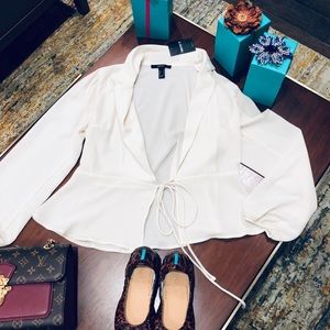 Tops - Vanilla Front Tie Long Sleeve Top Tops - Vanilla Front Tie Long Sleeve Top